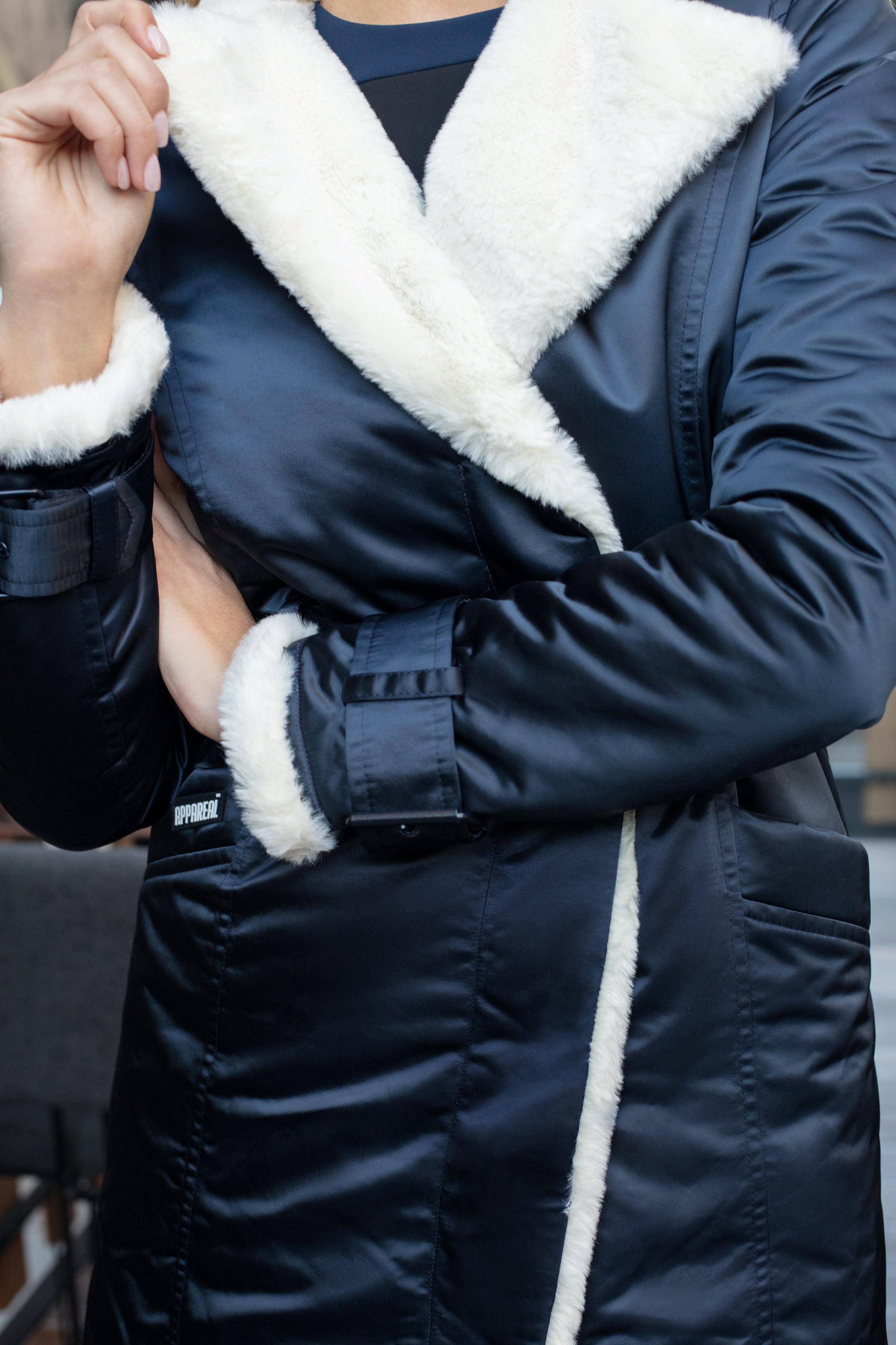 "TEDDY BEAR HUG" COAT