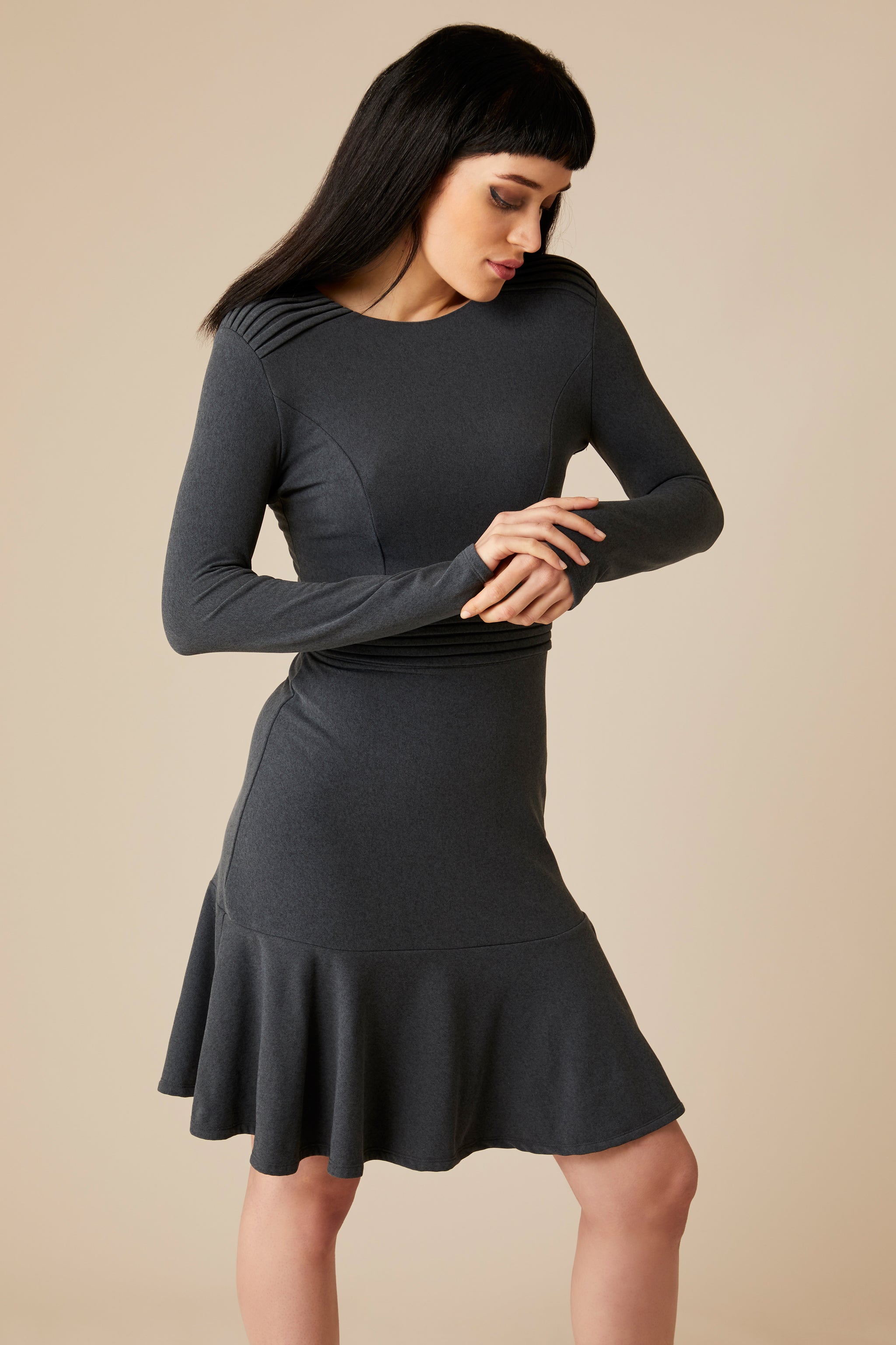 OLESYA POLAR FLEECE DRESS