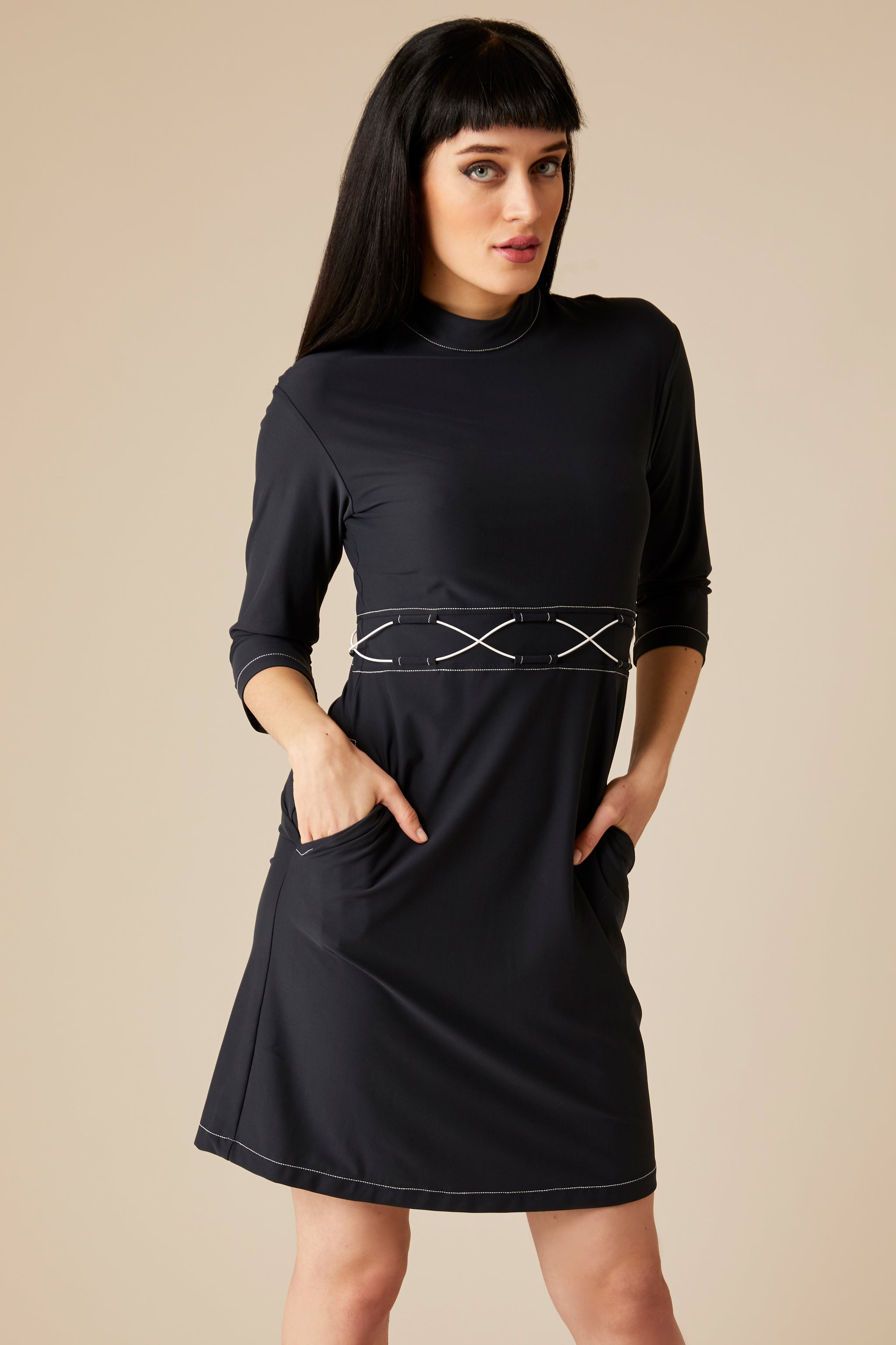 LOUISE DRESS - BLACK