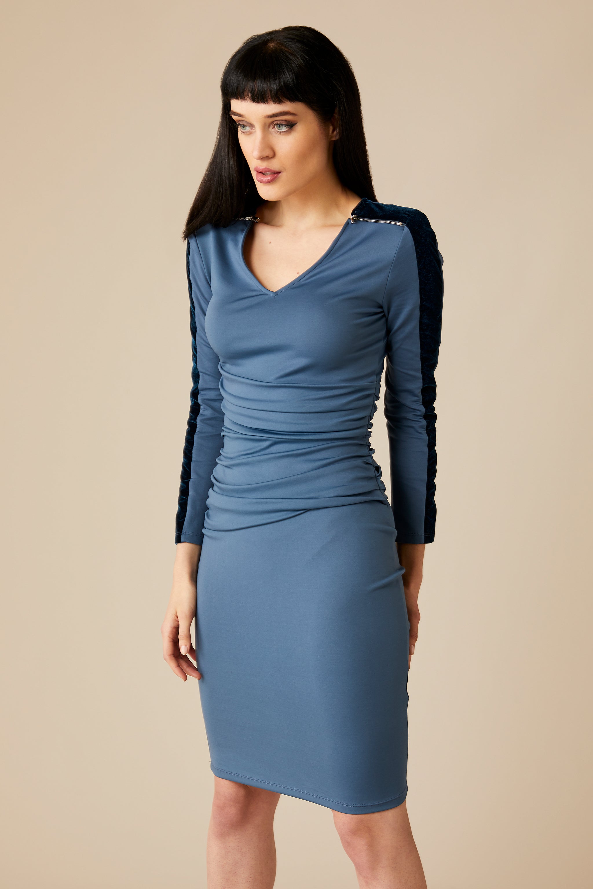 SARA VELVET DRESS