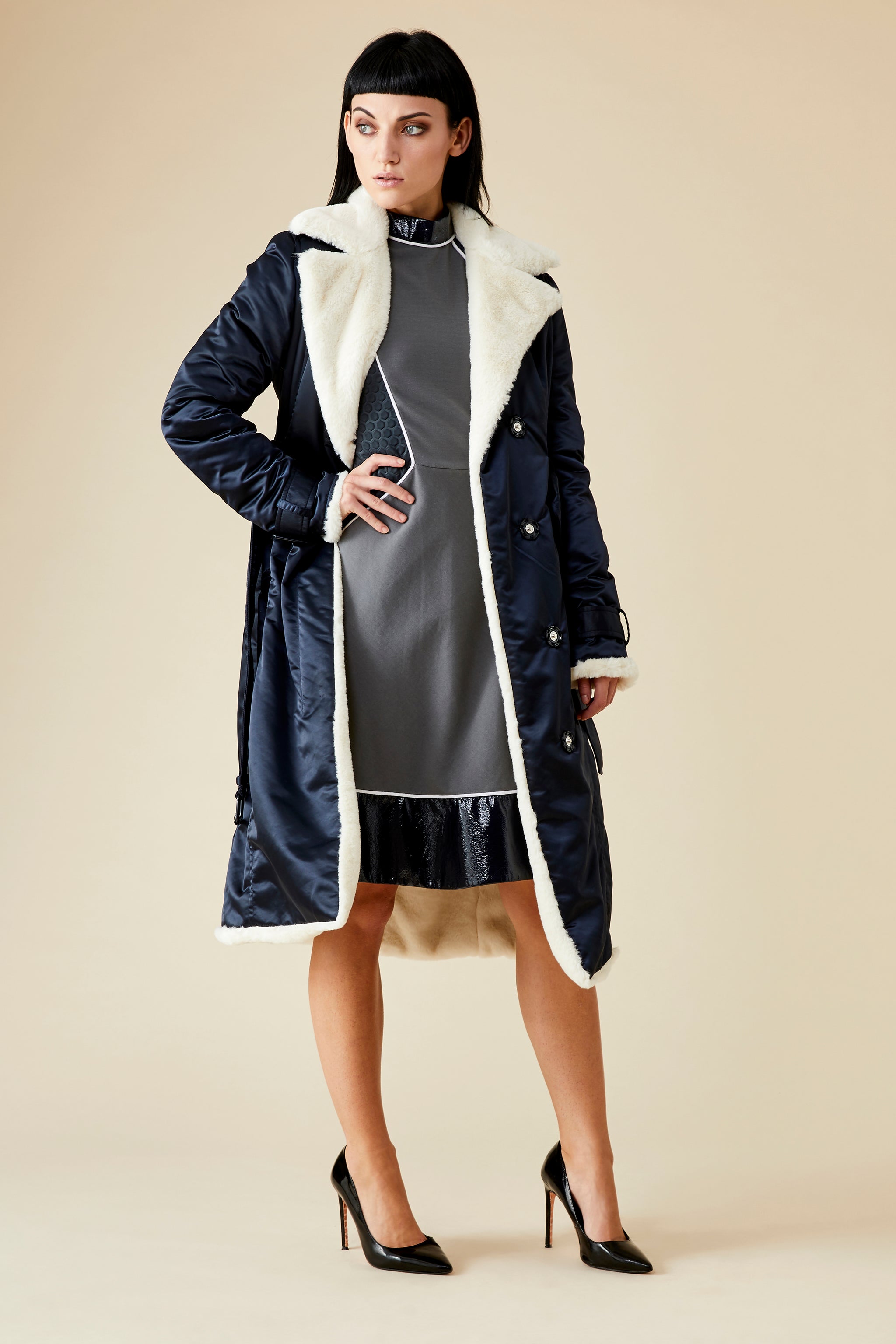 "TEDDY BEAR HUG" COAT
