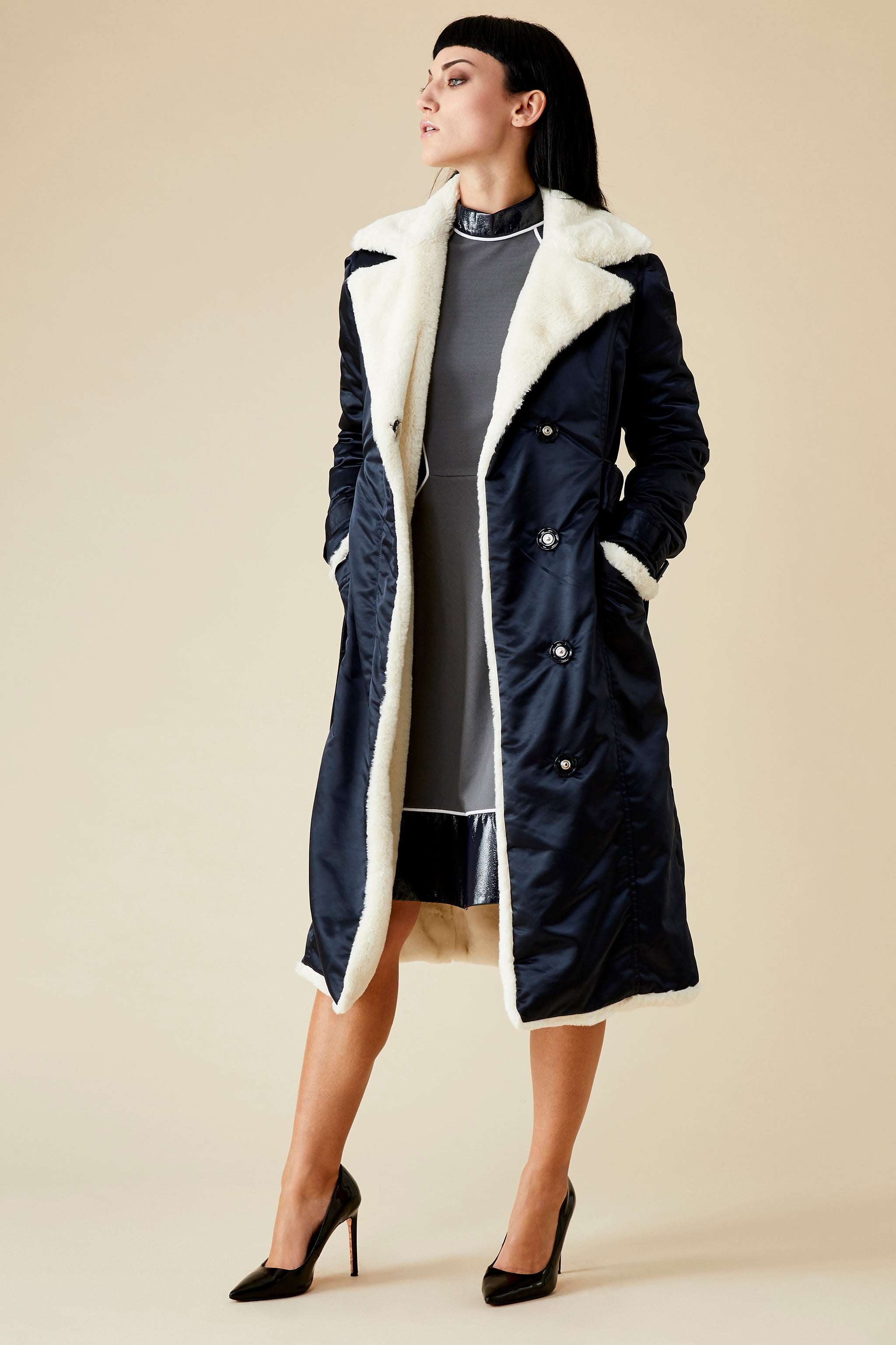"TEDDY BEAR HUG" COAT