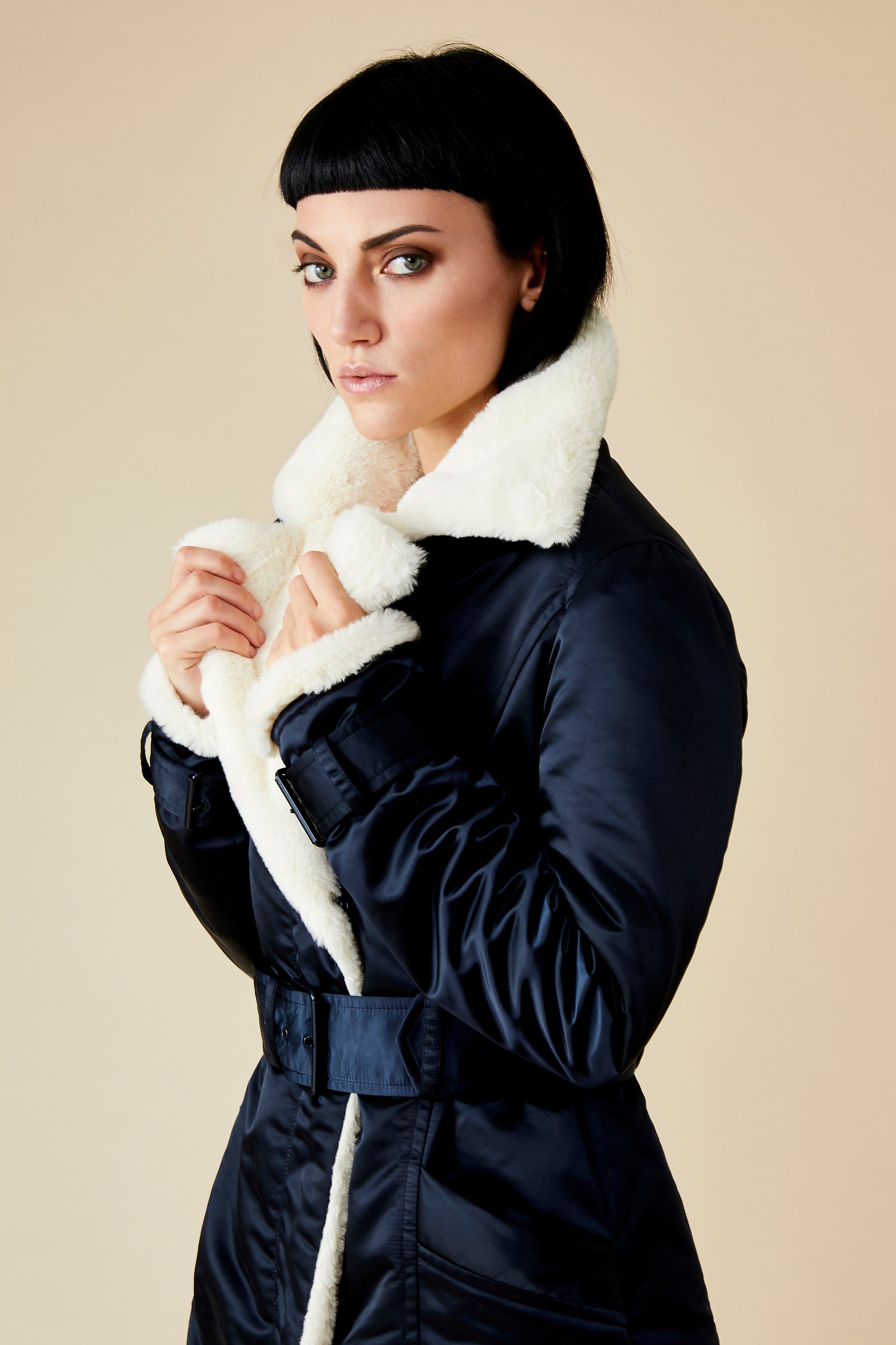 "TEDDY BEAR HUG" COAT