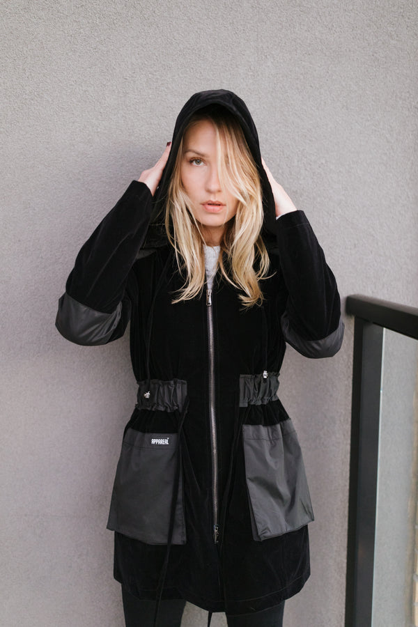 MELISSANDRA PARKA VELVET