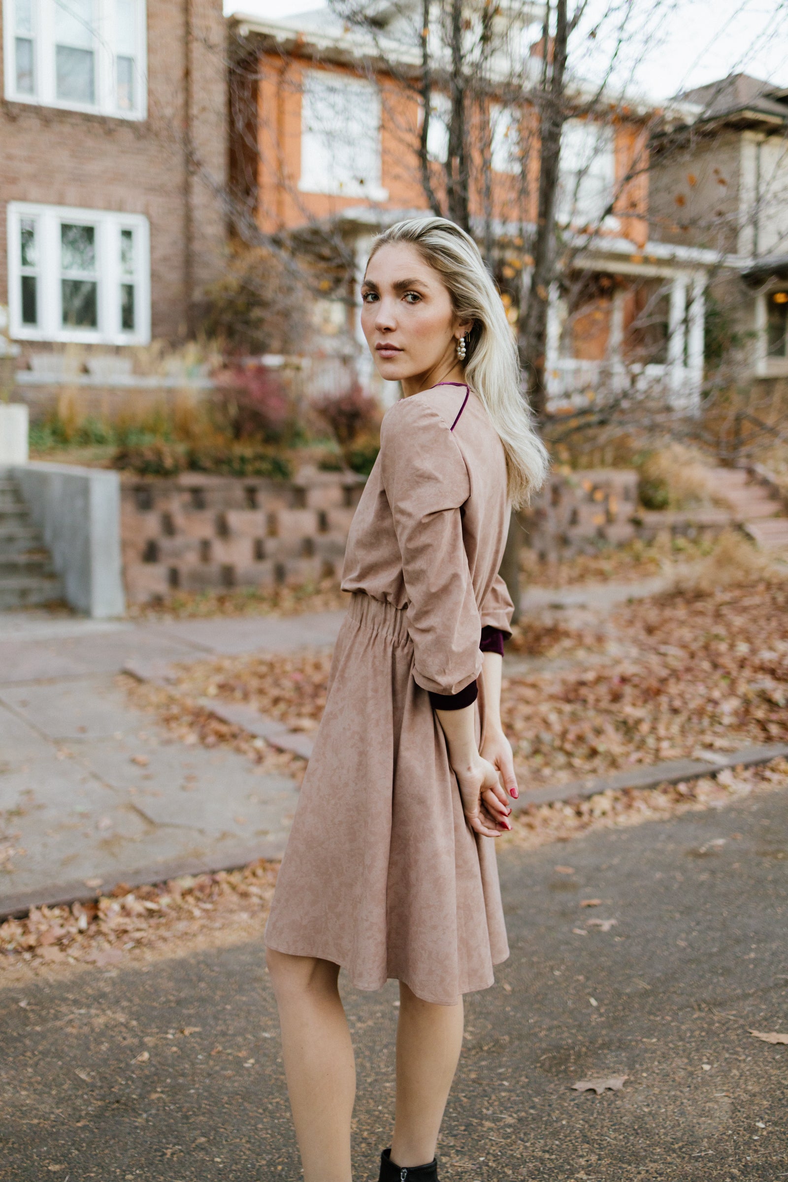 MICHELA A-LINE DRESS
